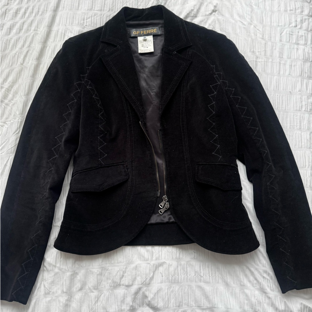 Vintage Gianfranco Ferre Suede Jacket